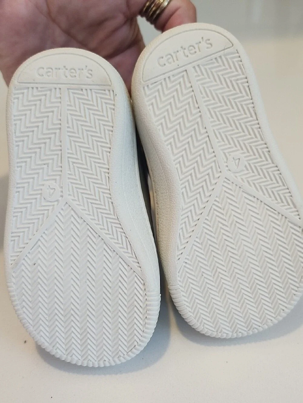 Carter's Brown and Taupe Toddler Lace-Up Boots